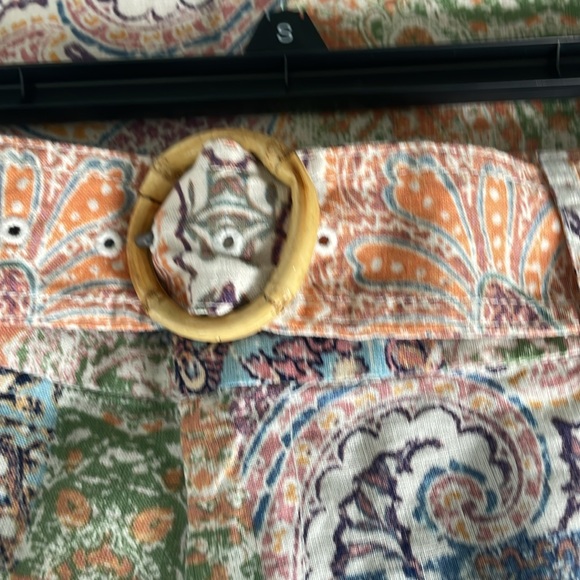 🆕Rachel Zoe 100% linen shorts and reversible Blouse set - Picture 5 of 9